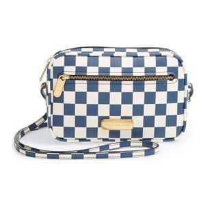 Marc By Marc Jacobs Blue and White Checkered Crossbody Bag